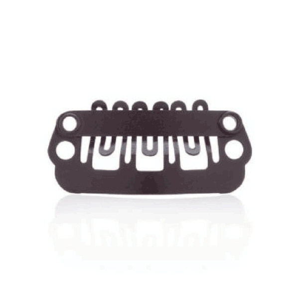 6-FINGER CLIPS - SMALL BLACK, 12PC/BAG